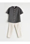 Lcw Basic Boy's Shirt and Shorts 2-Pack