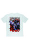 Lenithra Berserk Guts Anime Back Printed Unisex Oversize White T-Shirt - 2