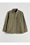 Comfortable Fit Long Sleeve Men's Shirt Jacket - 5