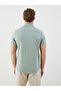 Matte Green Regular Fit Short Sleeve Men's Shirt - 8
