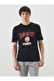 Crew Neck Printed Combed Cotton Men's T-Shirt