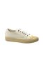 Lıana Unisex Sneakers Daily Comfortable Combination Sports Shoes Off-White Cream Beige - 2