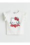 Lcw Baby Ecru Hello Kitty Printed Baby Girl T-Shirt and Shorts 2-Piece Set - 2