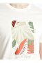 Crew Neck Short Sleeve Printed Combed Cotton Men's T-Shirt - 3