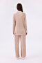 Women's Corded Crinkle Fabric Suit - 3
