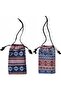 2 Pcs of Cloth Drawstring Mini Bag With Strap Ancient Style (04) 18×12 cm