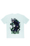 Lenithra Jujutsu Kaisen Gojo Anime Back Printed Unisex Oversize White T-Shirt - 2