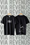 Born to Ride / Biker Printed Wide Fit Unisex Crew Neck Tshirt