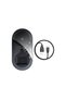 Simple 2 in 1 Wireless Charger Transparent Black - 9