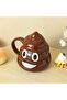 Poo Emoji Mug Cup Fun Funny Design Ceramic Coffee Tea Cup Gift Set for Office Home - 4
