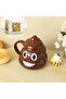 Poo Emoji Mug Cup Fun Funny Design Ceramic Coffee Tea Cup Gift Set for Office Home - 5