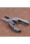 Multifunctional Keychain, 5in1, Metal, Silver - 8