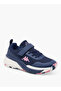 Girls' Logo Print Sports Shoes with Hook and Loop Closure - 2