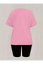 Women's Nope. Not Today Printed T-Shirt, Scuba Diver Short Leggings (Leggings T-Shirt Set) - 4