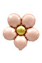 Renaissance 7-Piece Pink White Daisy Foil Balloon Set - 2