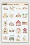 Cute Farm Animals Sticker Set - 140 Pieces of Sticker Stickers - 2