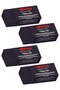 Medium Size Black Eraser 4 Pieces Exam Eraser Rotring Non-Marking Dust-Free Sigi Quality Original