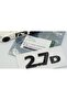 2.7D Black Abs Luggage Lettering Logo Crest Compatible with Jaguar - 5