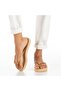 Slim Flatform Women's Yellow Slippers - 4144537 - 2