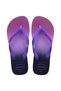 Pile. Top Fashion Prisma Purple Women's Flip Flops - 7