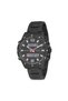 Black Color Analog and Digital Dual Time Men's Wrist Watch - 7