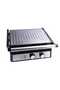 Stainless Steel Contact Grill – Non-Stick Panini Press with 180° Open & Lid Lock Design 2000W - 4