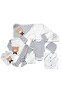 Best En 11 Pack Organic Cotton Teddy Bear Patterned Hospital Release - 3