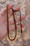 Honey Color Moire Capsule Cut System Tassel Stick Material Prayer Beads 201024171 - 2