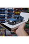 1.24 Scale Burago Brand Licensed Mercedes Benz 190E Blue Color (17 18 cm)