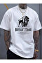 Unisex Buffalo Trace Printed Oversize Crew Neck T-Shirt