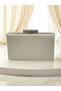 Skin Color Matte Skin Leather Women's Evening Dress Bag - 2
