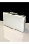 Bridal Bag Ecru Color Matte Skin Leather Women's Evening Dress Bag