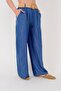 Women's Thin Fabric Belted Pants - 6