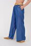 Women's Thin Fabric Belted Pants - 5