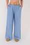 Women's Thin Fabric Belted Pants - 5
