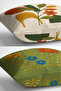 Set of 4 Double-Sided Digital Print Cushion Covers (Punch Embroidery Pattern Look) - 7