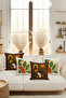 Set of 4 Double-Sided Digital Print Cushion Covers (Punch Embroidery Pattern Look) - 3