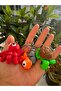 Set of 4 Fun Keychains