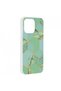 Case for iPhone 15 Pro Max - Techsuit Marble Series - Green Hex - 6