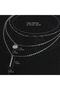 Minimalist Round Sequined Women's Necklace Tm5858 - 3