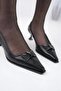 Pisagor Ps-31980 Women's 4 cm Open Back Shoes - 3