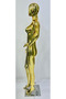 Generic Gold Color Female Mannequin - 2