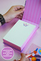 Tabletop Hard Cover Notepad. 80 Grams of Ivory Paper, 340 Sheets. 11X15.8 Cm. Colored Edge. - 3
