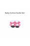 - 6pc-Set - Girl's Wear Gift Set - White/Pink - 4