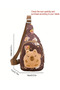Animal Zippered Unisex Capybara Illustrated Girl Boy Child Shoulder Backpack Money Bag - 3