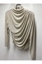 Women's Sandy Tie-Dye Drape Bluz - 2