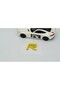 R Rosette Yellow 2.5cm Luggage Lettering Logo Coat of Arms Compatible with Volvo - 3