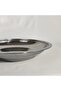 Multipurpose Use Water Drop Pattern Stainless Steel Round Serving Tray with Dome Lid - 6