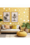 Premium White Round Polka Dot Wall Sticker Set 180 Pieces 1.3–7.6 cm Various Sizes Decorative Wall Decals - 3
