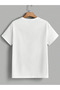 Unisex Men/Women Belıeve Custom Printed Oversize Cotton T-Shirt - 4